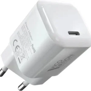 מטען קיר בטכנולוגיית GaN בחיבור USB Type-C 30W מבית VicoVation