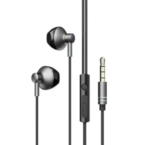 אוזניות חוטיות דגם ZE-E28 חיבור 3.5 מ''מ מבית FVI Technologies - צבע שחו